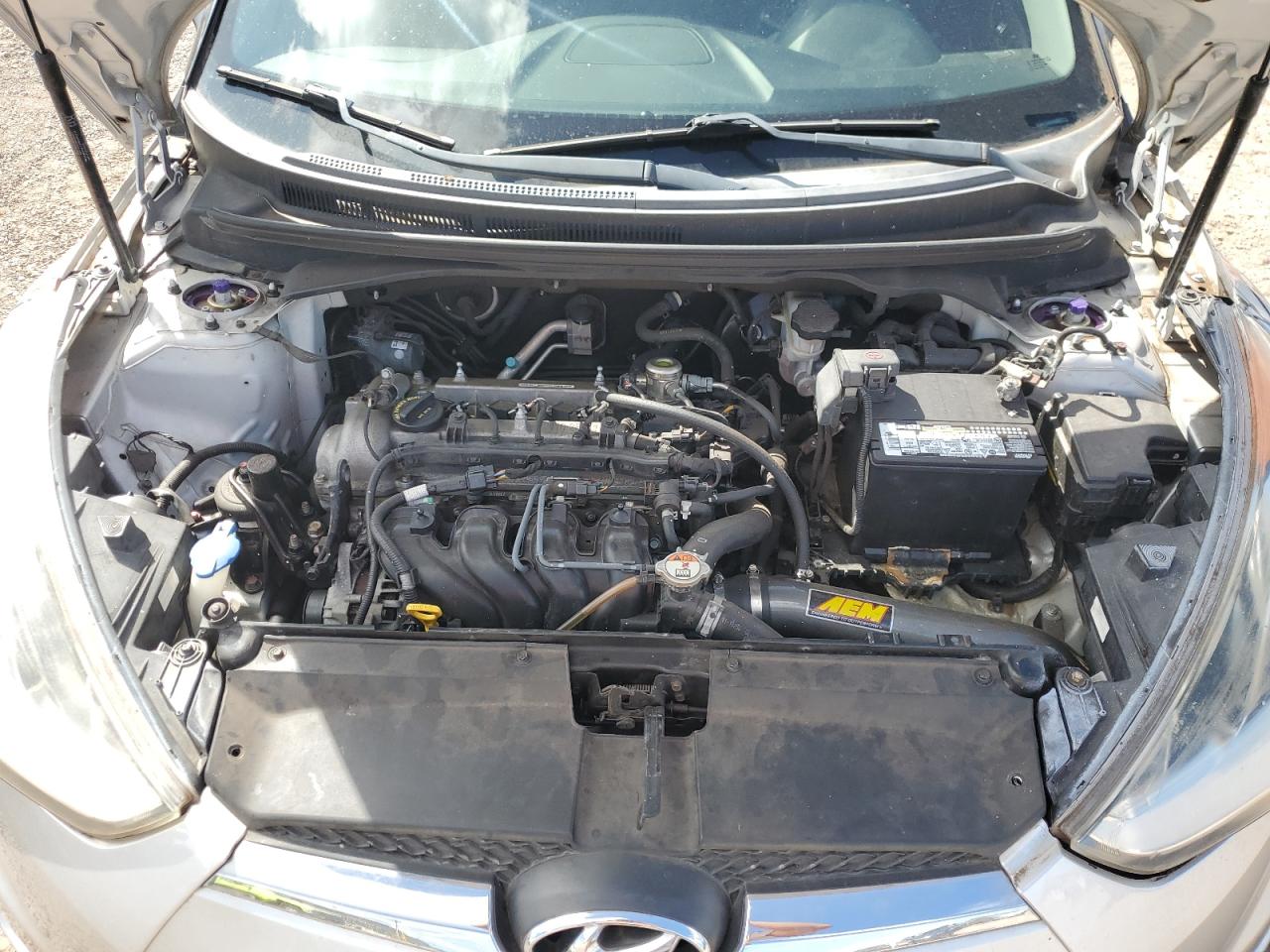 2017 Hyundai Veloster VIN: KMHTC6AD0HU305572 Lot: 80583385