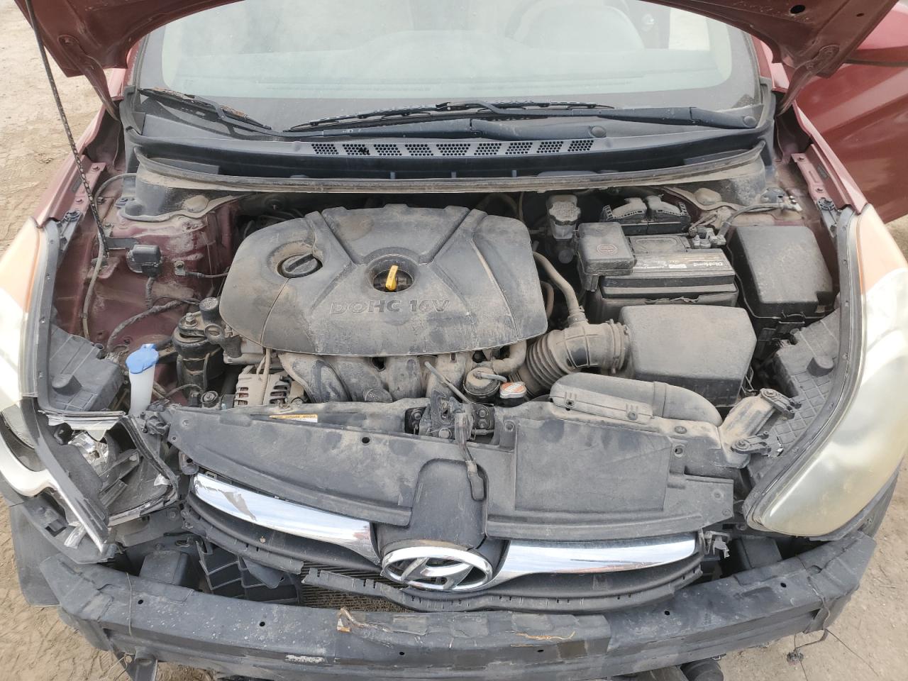 2013 Hyundai Elantra Gls VIN: 5NPDH4AEXDH183976 Lot: 84219985