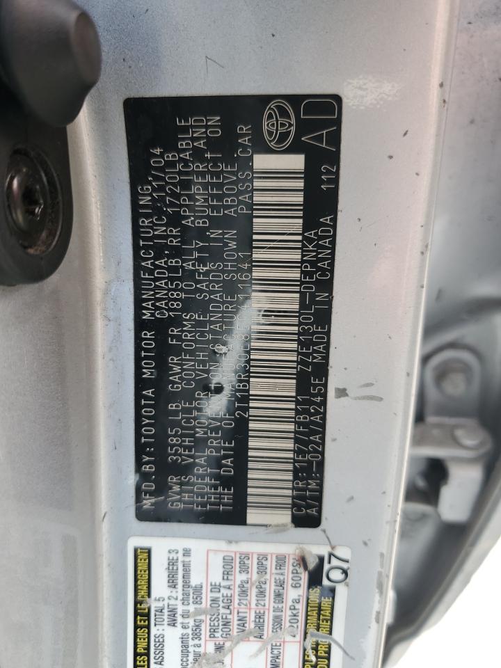 2005 Toyota Corolla Ce VIN: 2T1BR30E85C411641 Lot: 80482575