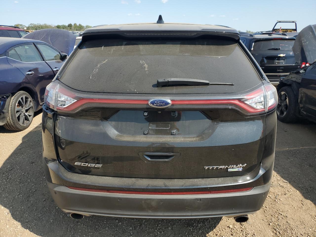 2015 Ford Edge Titanium VIN: 2FMTK4K91FBB28468 Lot: 71591615