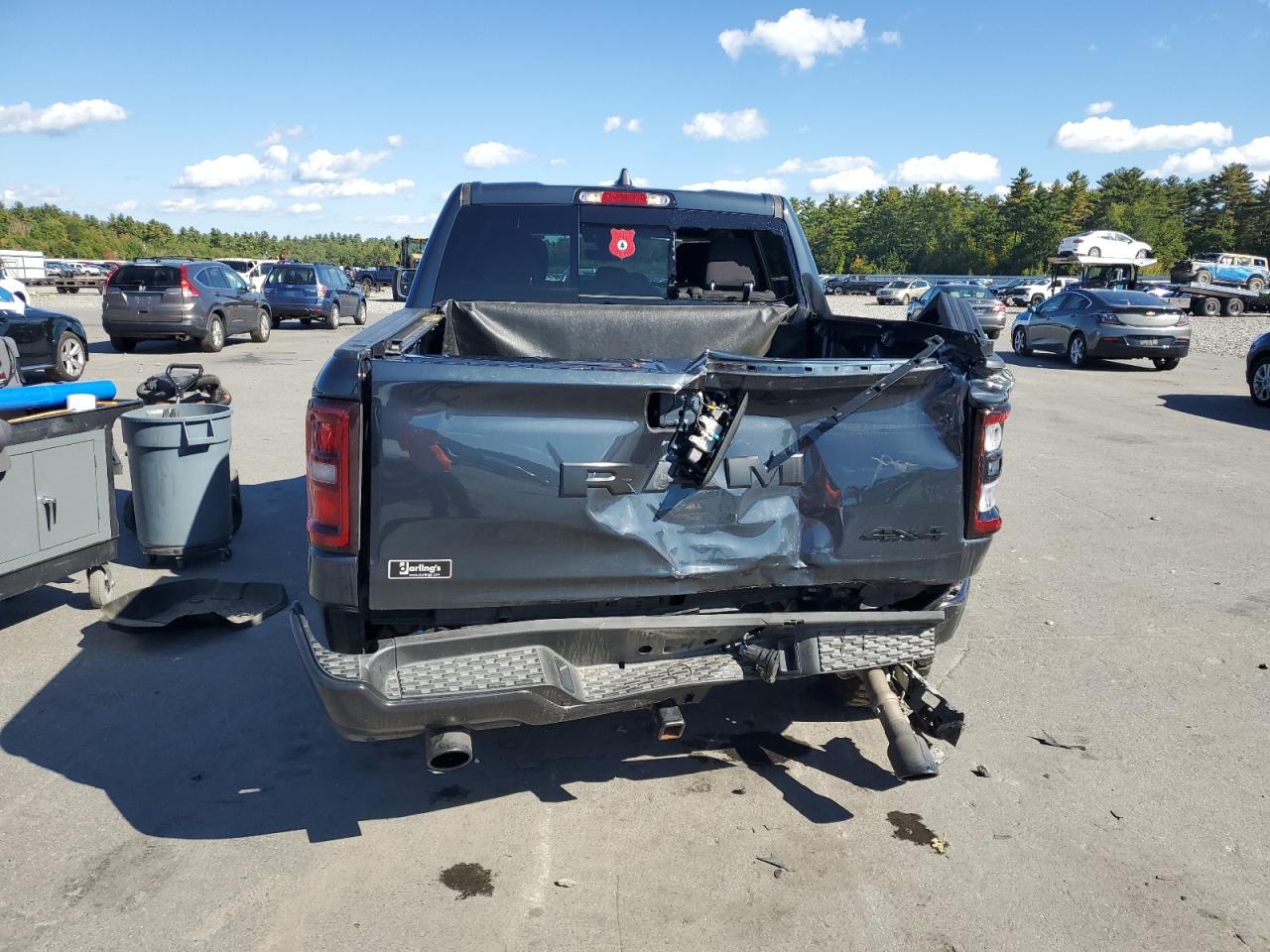 2025 Ram 1500 Tradesman VIN: 1C6SRFGP9SN712878 Lot: 81795655