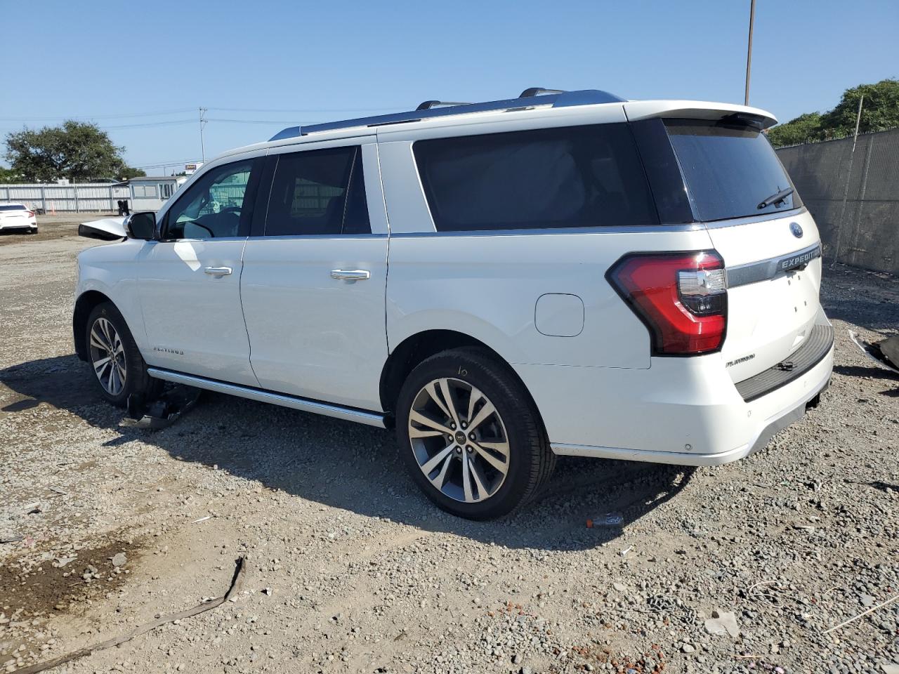 2021 Ford Expedition Max Platinum white null gas 1FMJK1MT6MEA79719 photo #3