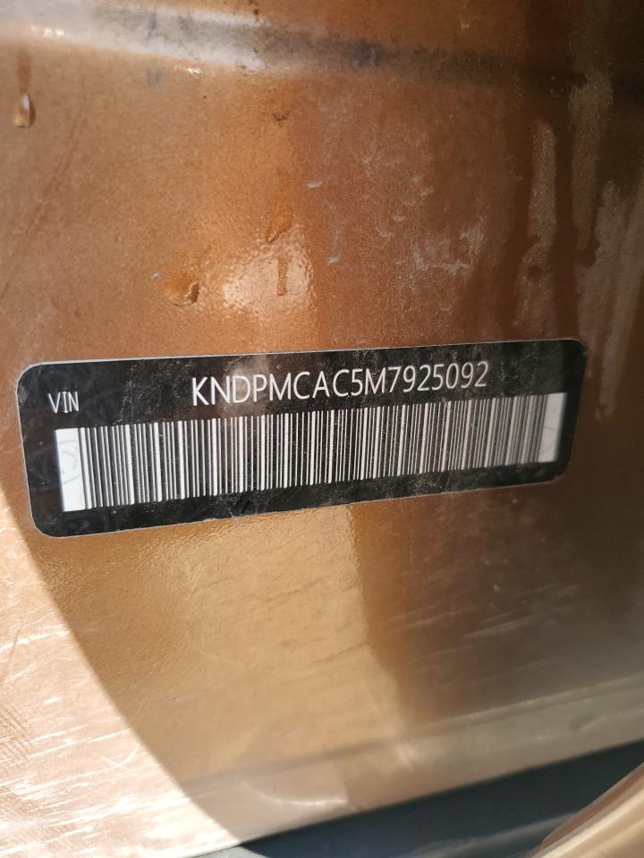 2021 Kia Sportage Lx VIN: KNDPMCAC5M7925092 Lot: 71634995