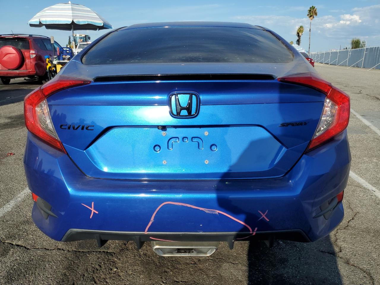 2019 Honda Civic Sport VIN: 2HGFC2F82KH601338 Lot: 80691835