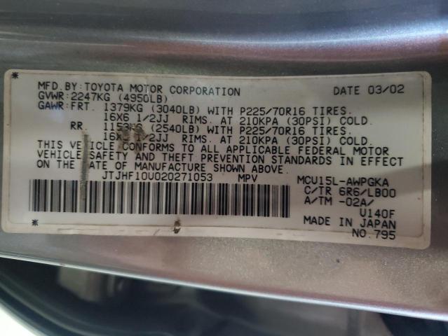2002 LEXUS RX 300  