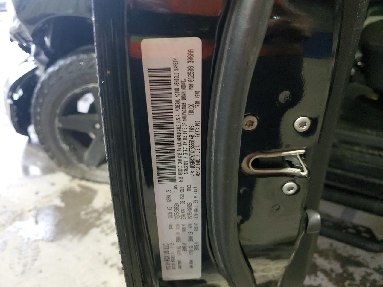 2015 Ram 1500 St VIN: 1C6RR7KTXFS595148 Lot: 81115785