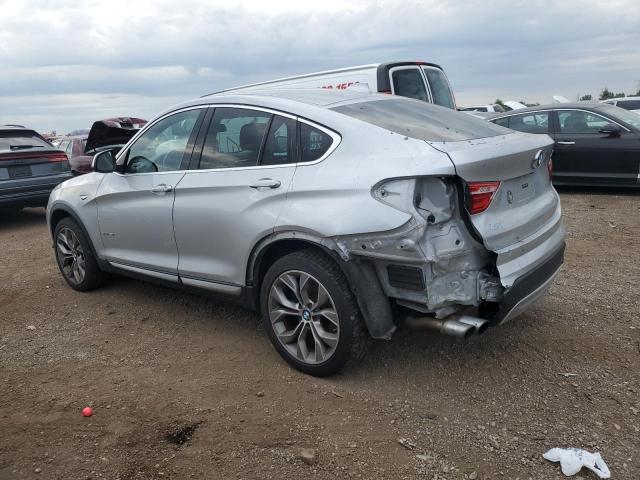  BMW X4 2016 Серебристый