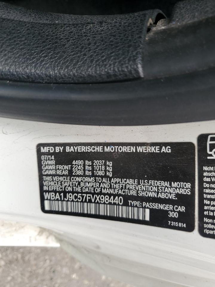 2015 BMW M235Xi VIN: WBA1J9C57FVX98440 Lot: 83863655