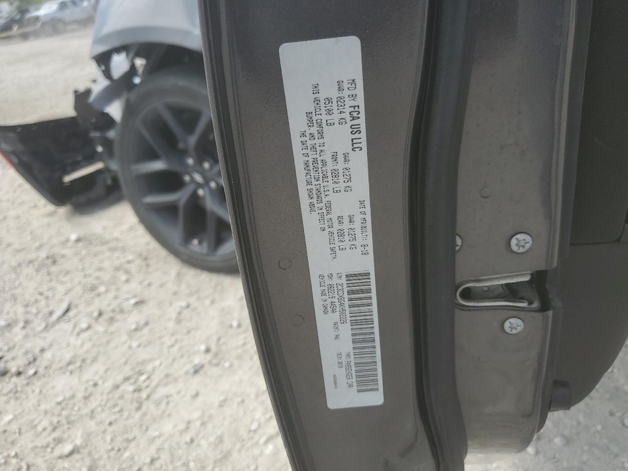 2019 Dodge Charger Sxt VIN: 2C3CDXBG4KH502226 Lot: 71290075