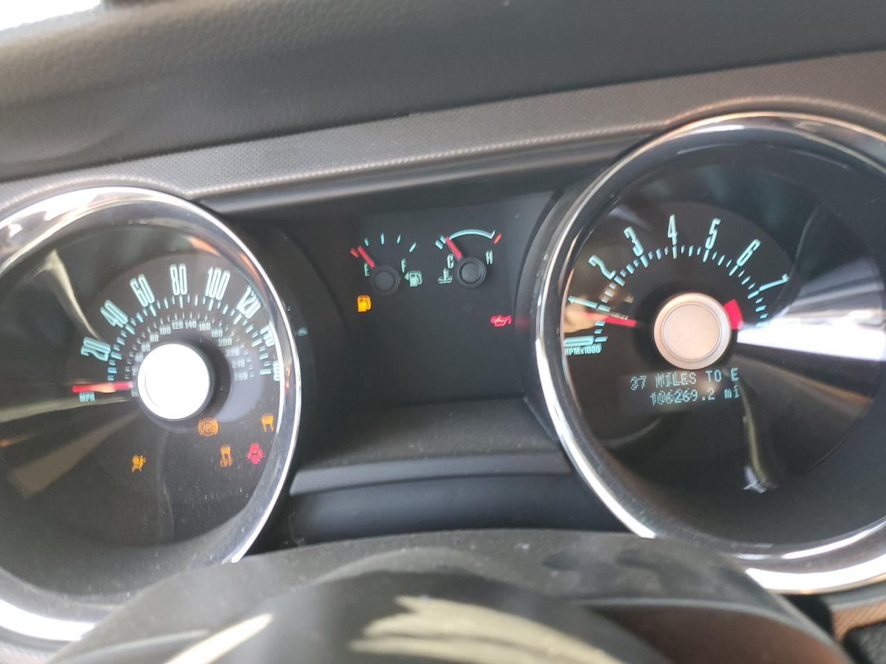 2012 Ford Mustang VIN: 1ZVBP8AM9C5282261 Lot: 71288495