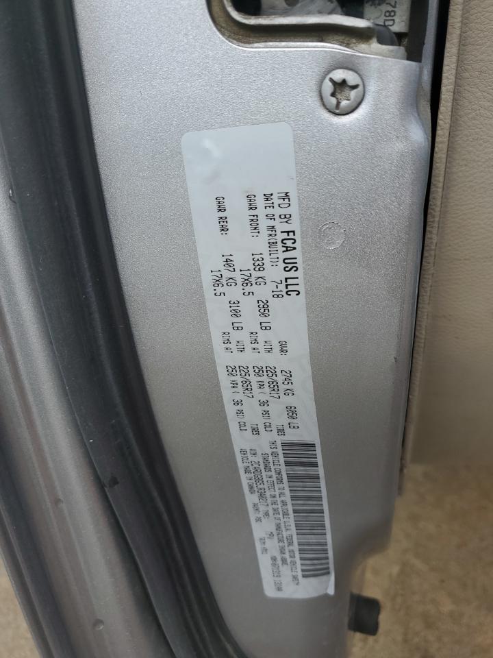 2018 Dodge Grand Caravan Se VIN: 2C4RDGBG5JR340217 Lot: 80104105