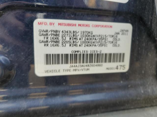 2011 MITSUBISHI RVR SE  