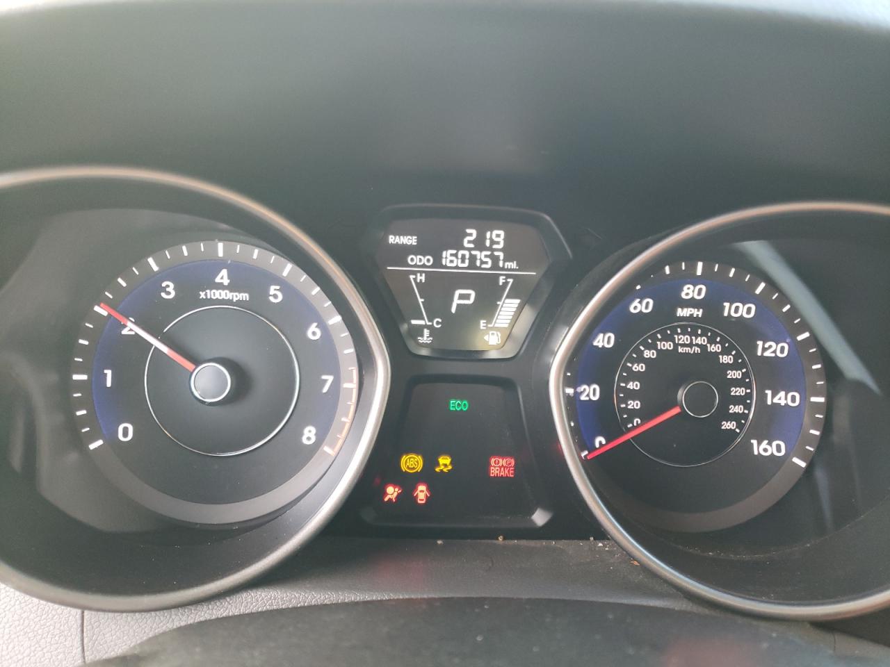 2013 Hyundai Elantra Gls VIN: 5NPDH4AEXDH161170 Lot: 71473315