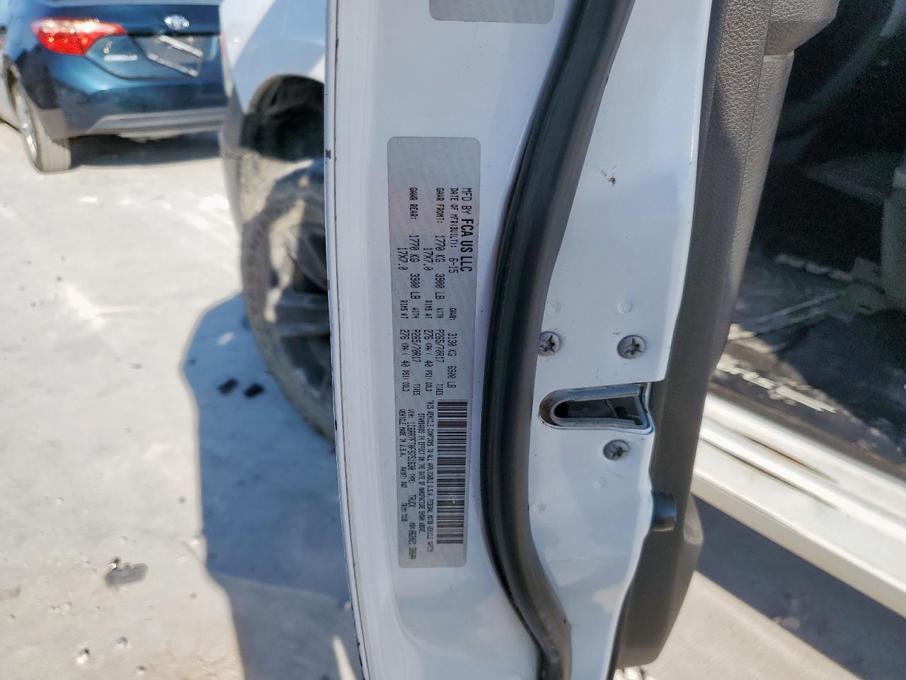 2015 Ram 1500 St VIN: 1C6RR7FT0FS751630 Lot: 84196435