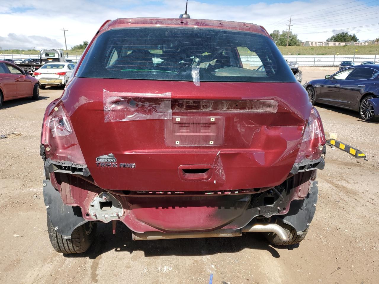 2017 Chevrolet Trax Ls VIN: 3GNCJNSB7HL195316 Lot: 81202555