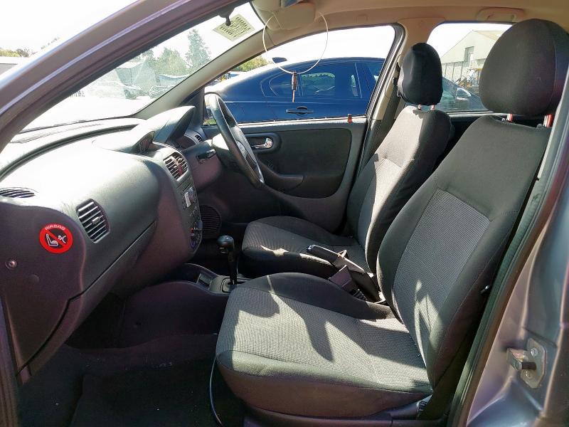 2005 VAUXHALL CORSA DESIGN 16V AUTO 