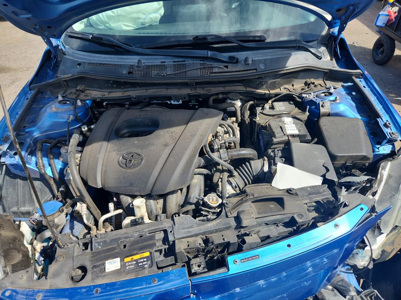 2019 Toyota Yaris L VIN: 3MYDLBYVXKY506286 Lot: 81260095