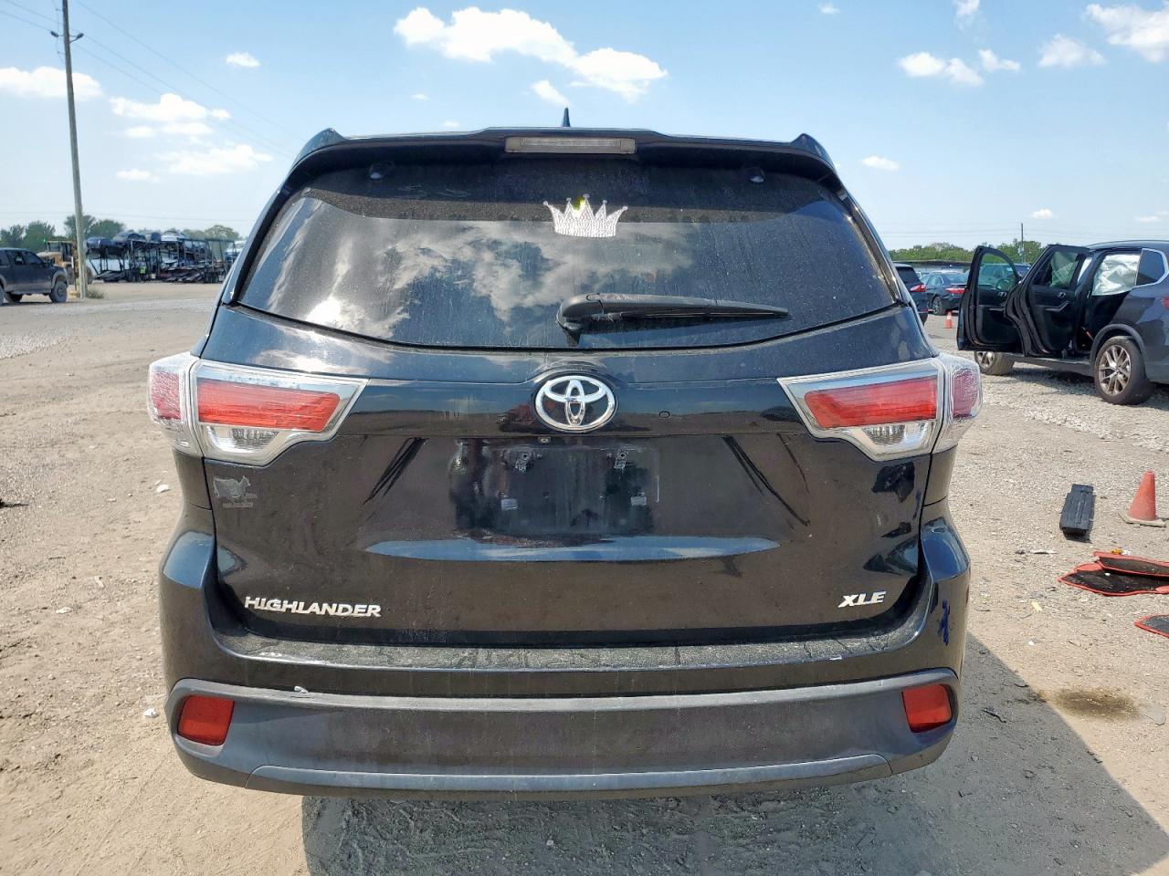 2014 Toyota Highlander Xle VIN: 5TDKKRFH4ES030711 Lot: 80262795