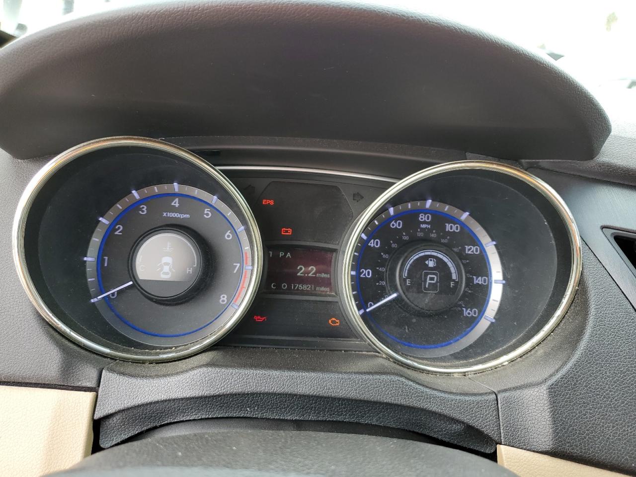 2012 Hyundai Sonata Gls VIN: 5NPEB4AC4CH402076 Lot: 81115985