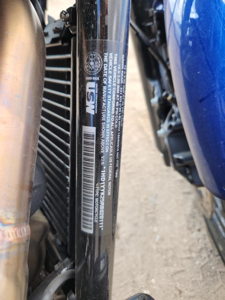 2024 Harley-Davidson Fxbbs VIN: 1HD1YYK25RB020111 Lot: 80900805