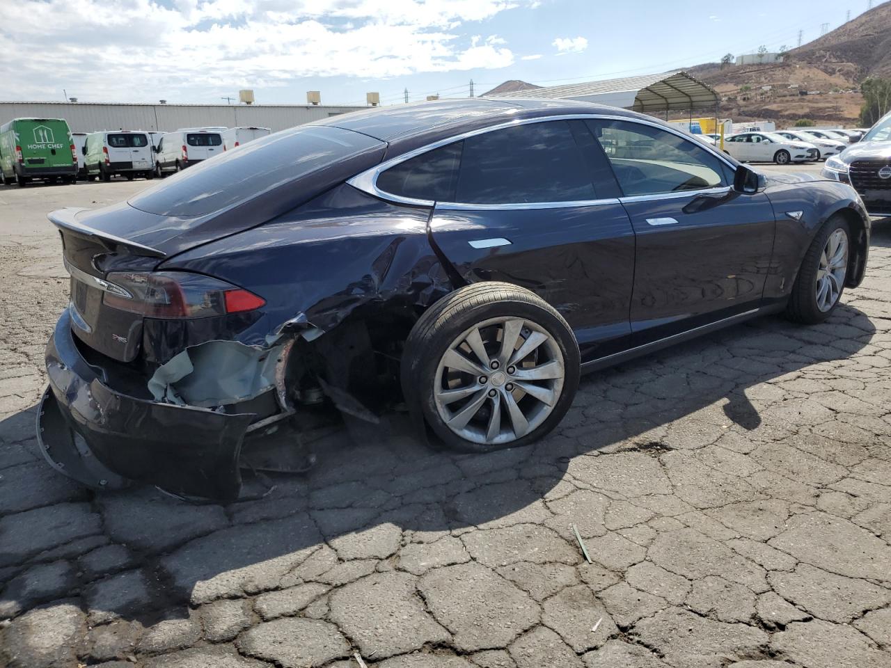 2014 Tesla Model S 5YJSA1H16EFP66235 photo #4