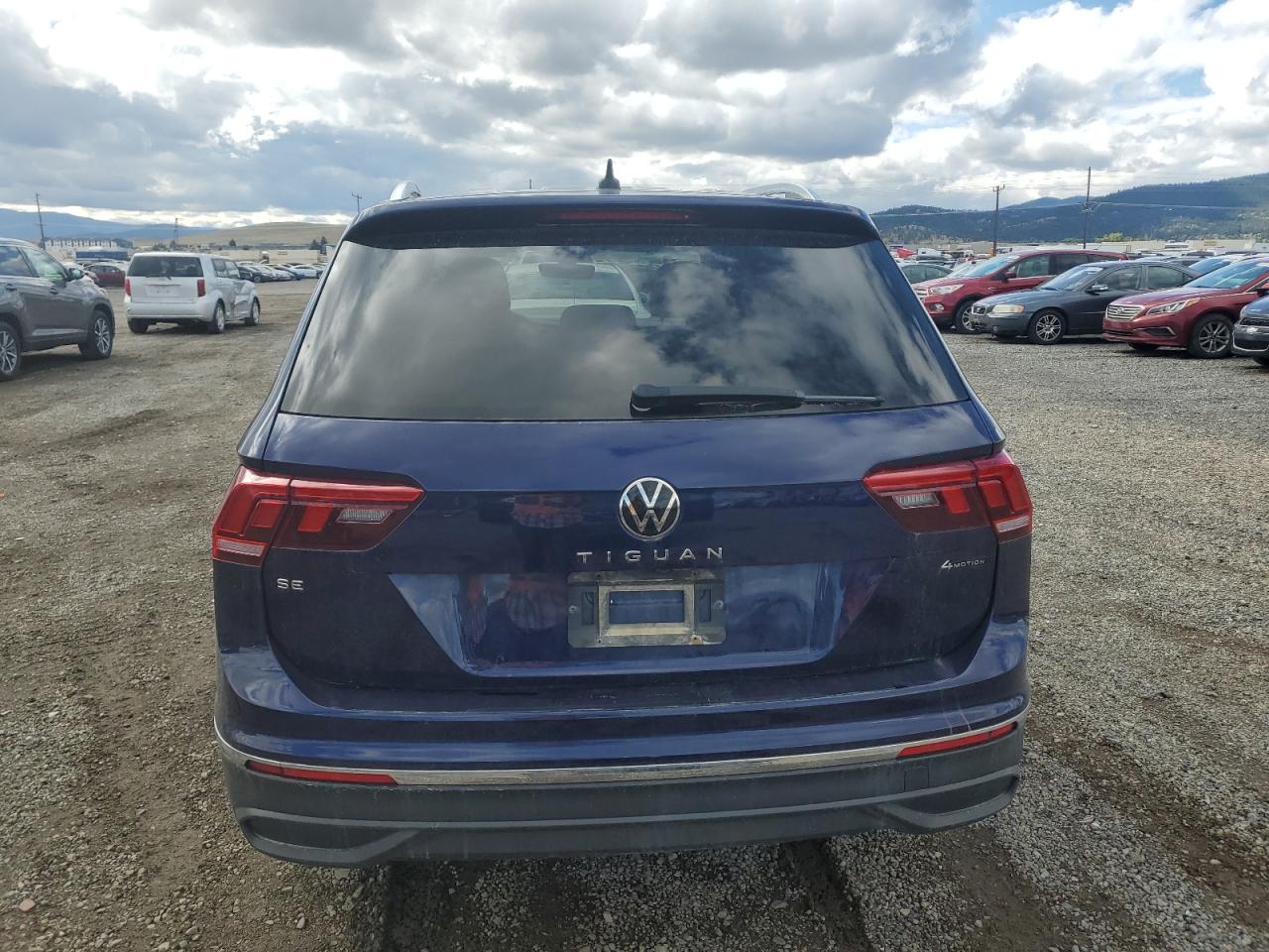 2022 Volkswagen Tiguan Se VIN: 3VV2B7AX8NM118567 Lot: 70760525