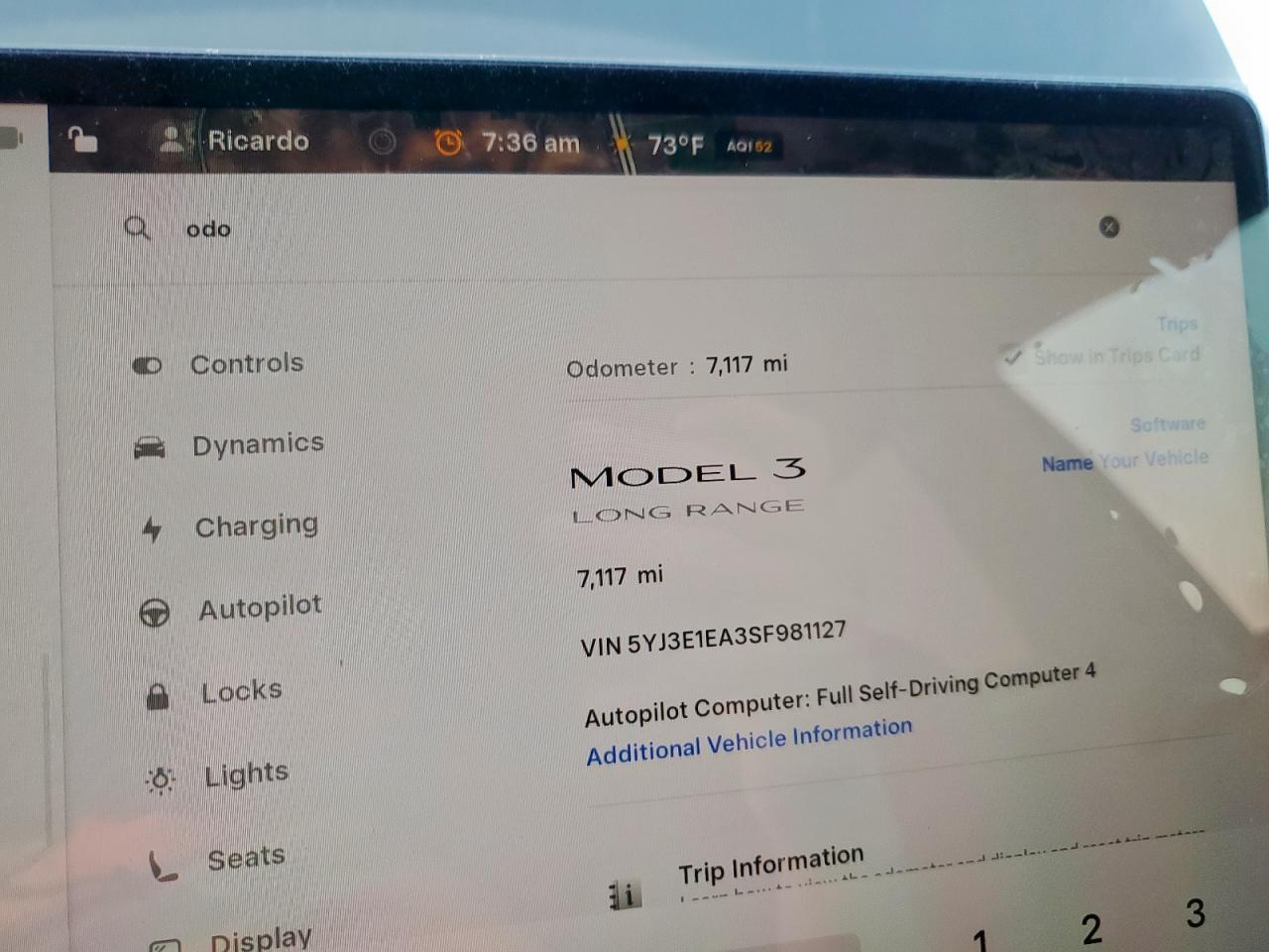 2025 Tesla Model 3 VIN: 5YJ3E1EA3SF981127 Lot: 80341225