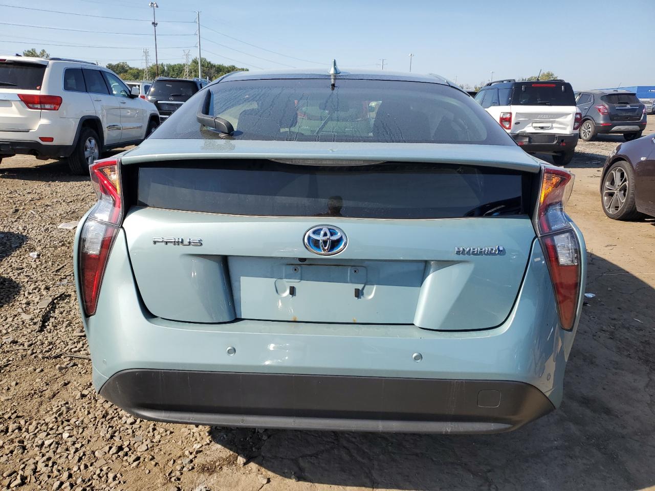 2018 Toyota Prius VIN: JTDKBRFU7J3059239 Lot: 80839015