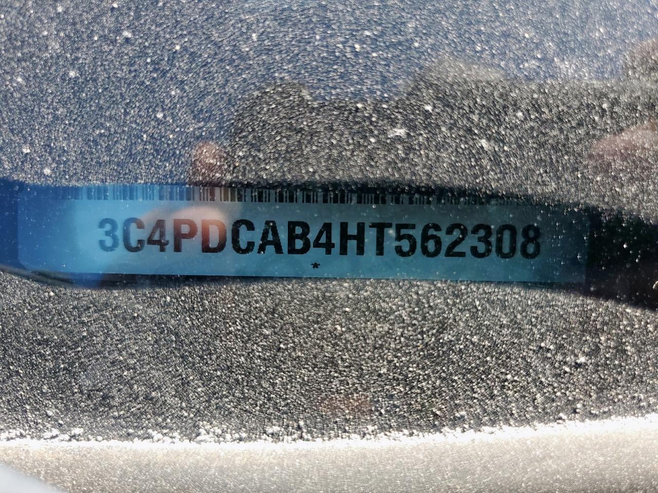 2017 Dodge Journey Se VIN: 3C4PDCAB4HT562308 Lot: 80574215