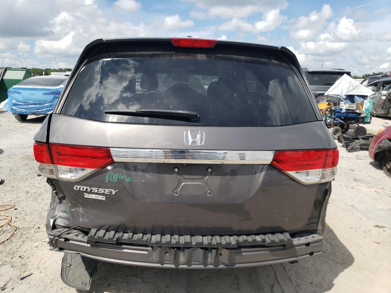 2016 Honda Odyssey Exl VIN: 5FNRL5H62GB059664 Lot: 80539115