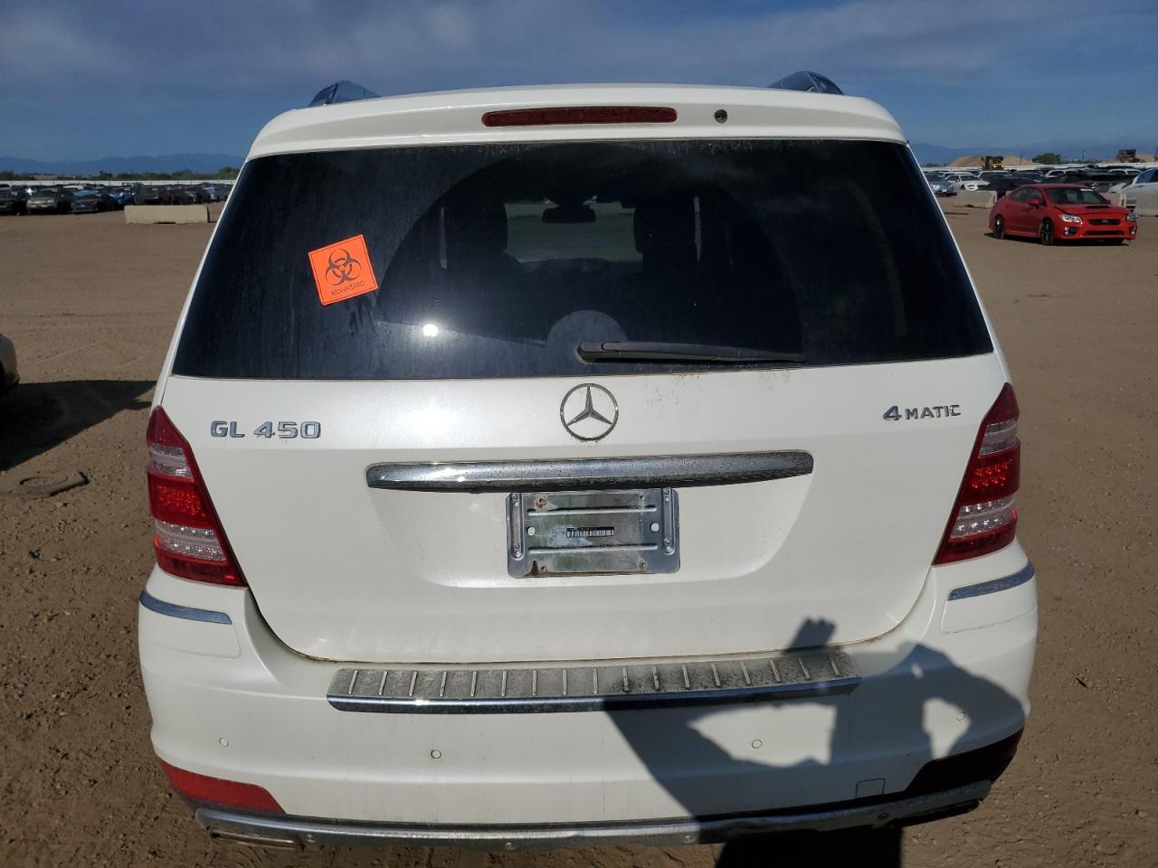 2011 Mercedes-Benz Gl 450 4Matic VIN: 4JGBF7BE9BA687612 Lot: 80325955