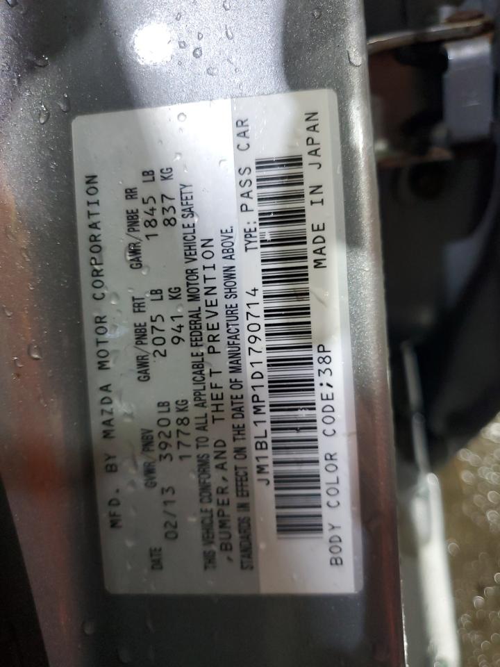 2013 Mazda 3 I VIN: JM1BL1MP1D1790714 Lot: 83987665