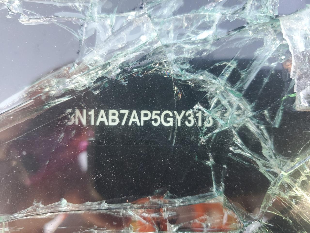 2016 Nissan Sentra S VIN: 3N1AB7AP5GY313115 Lot: 70912185