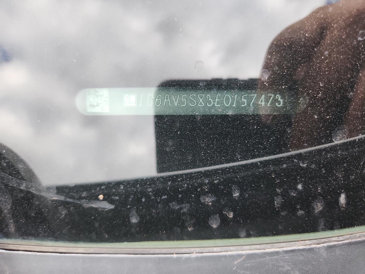 2014 Cadillac Cts Vsport Premium VIN: 1G6AV5S83E0157473 Lot: 81017075