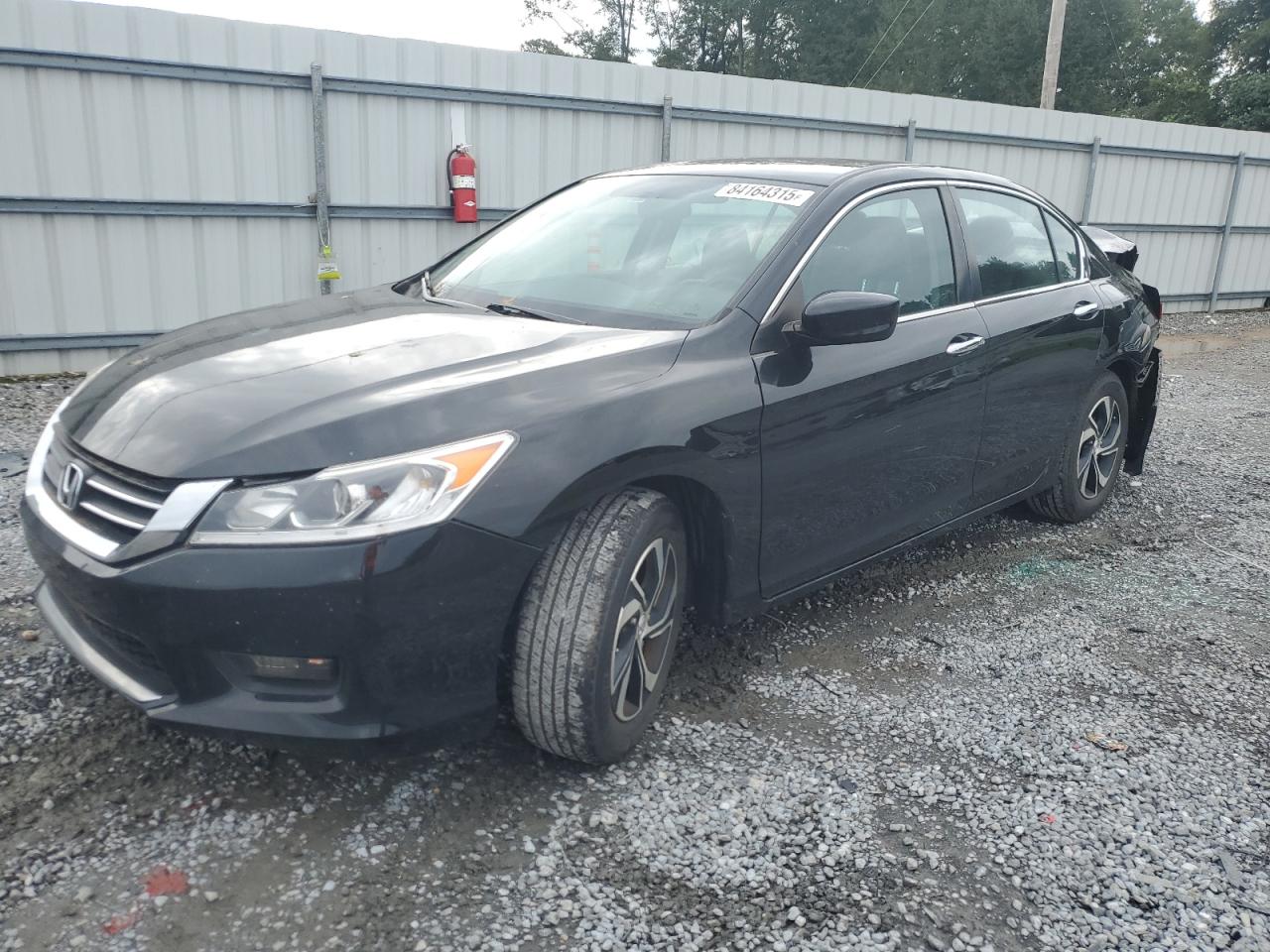 2016 Honda Accord Lx black sedan gas 1HGCR2F34GA071577 photo #1