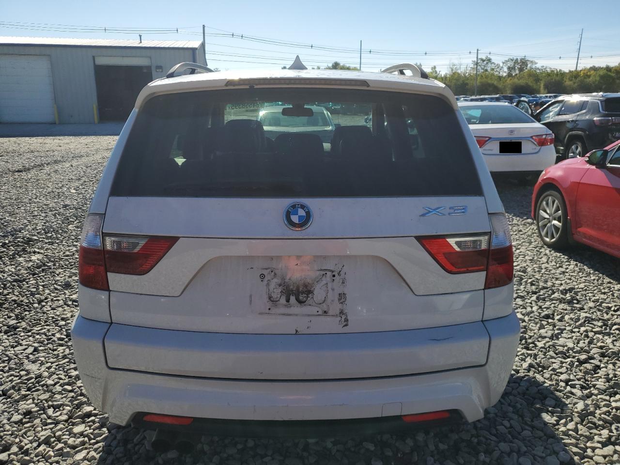 2008 BMW X3 3.0Si VIN: WBXPC934X8WJ16777 Lot: 84558395