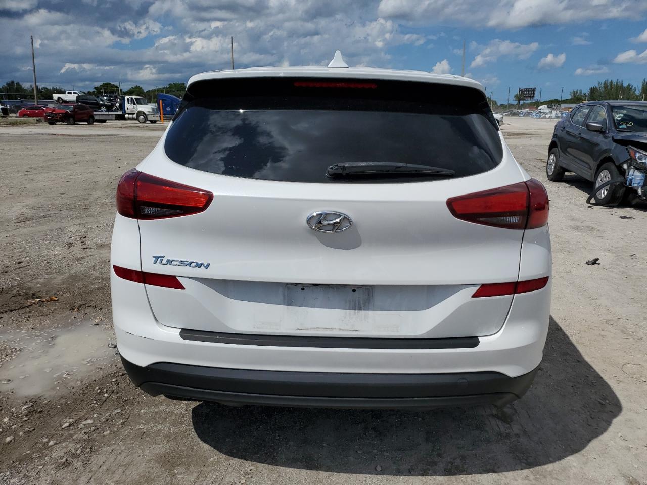 2021 Hyundai Tucson Se VIN: KM8J23A48MU384833 Lot: 80665565