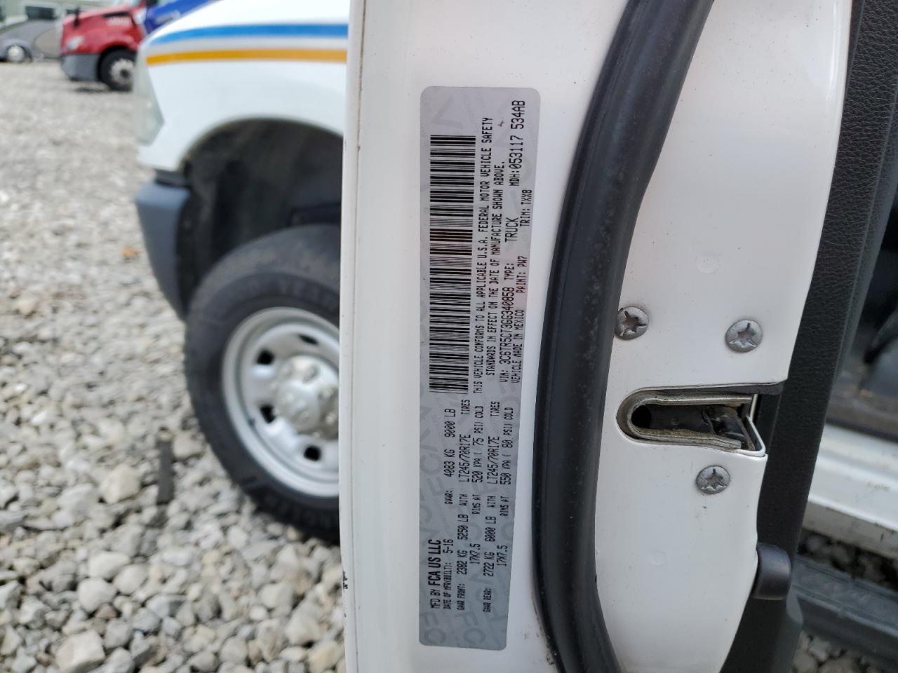 2016 Ram 2500 St VIN: 3C6TR5CT3GG340858 Lot: 70289305