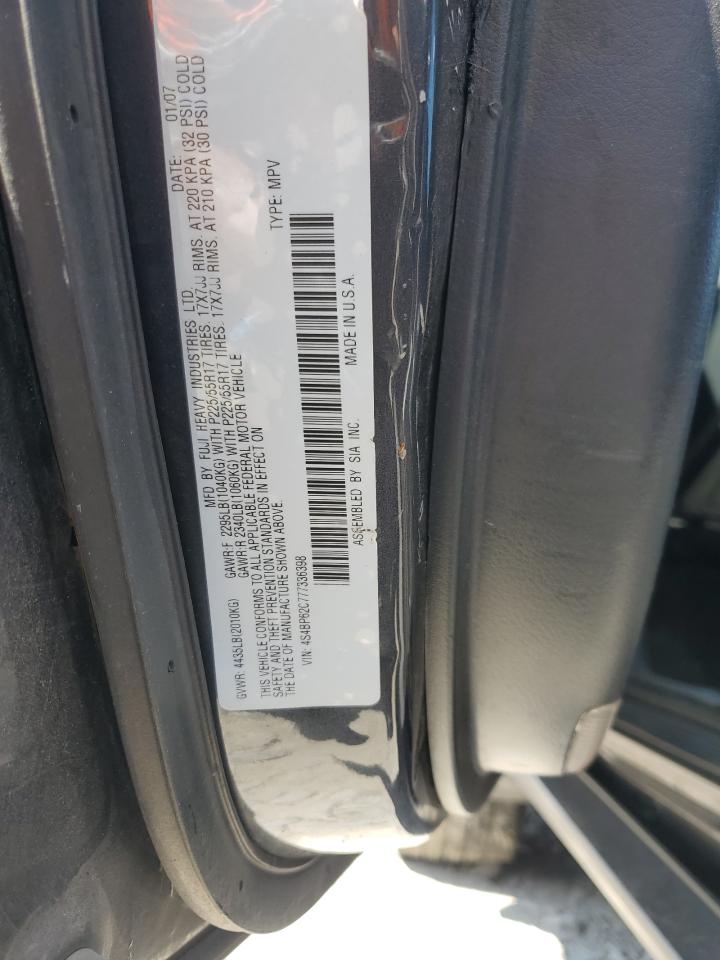 2007 Subaru Outback Outback 2.5I Limited VIN: 4S4BP62C777336398 Lot: 70357565