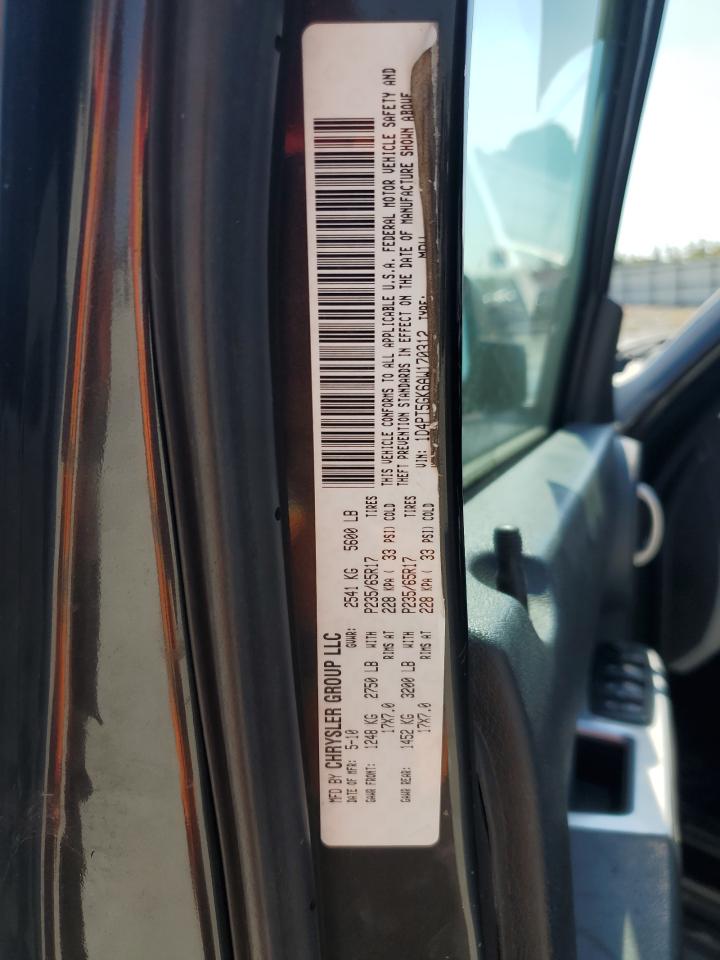 2010 Dodge Nitro Sxt VIN: 1D4PT5GK6AW170312 Lot: 81132975