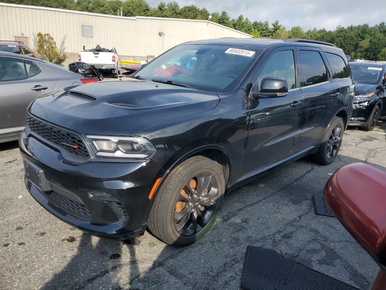 2021 Dodge Durango Gt VIN: 1C4RDJDG2MC522531 Lot: 80502615