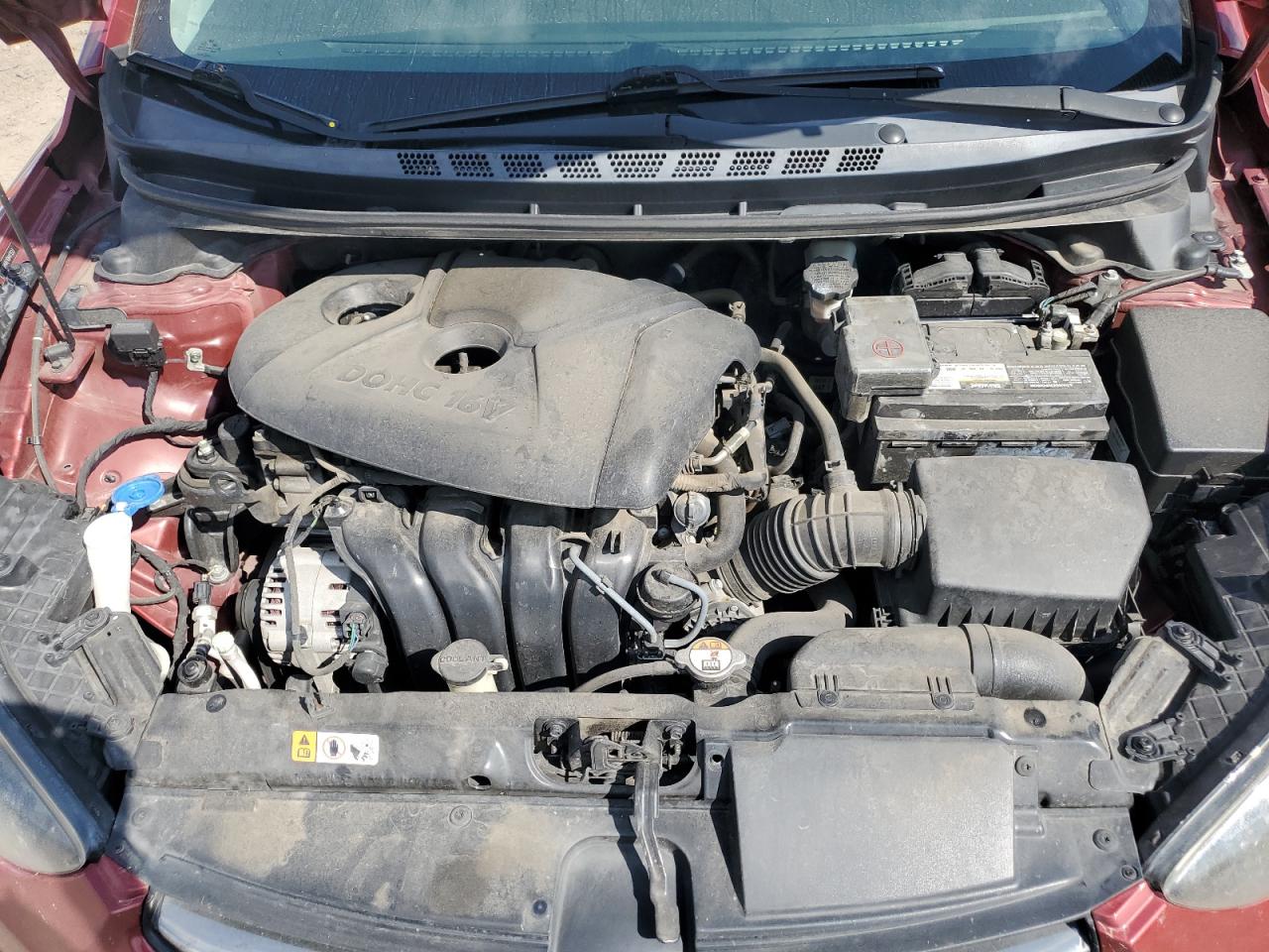 2013 Hyundai Elantra Gls VIN: 5NPDH4AE4DH413527 Lot: 81646635