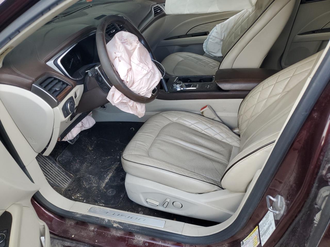 2017 Ford Fusion Titanium VIN: 3FA6P0K96HR169992 Lot: 82069645