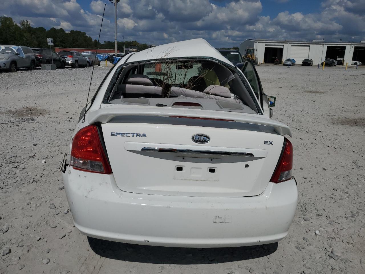 2008 Kia Spectra Ex VIN: KNAFE121185492217 Lot: 84257375