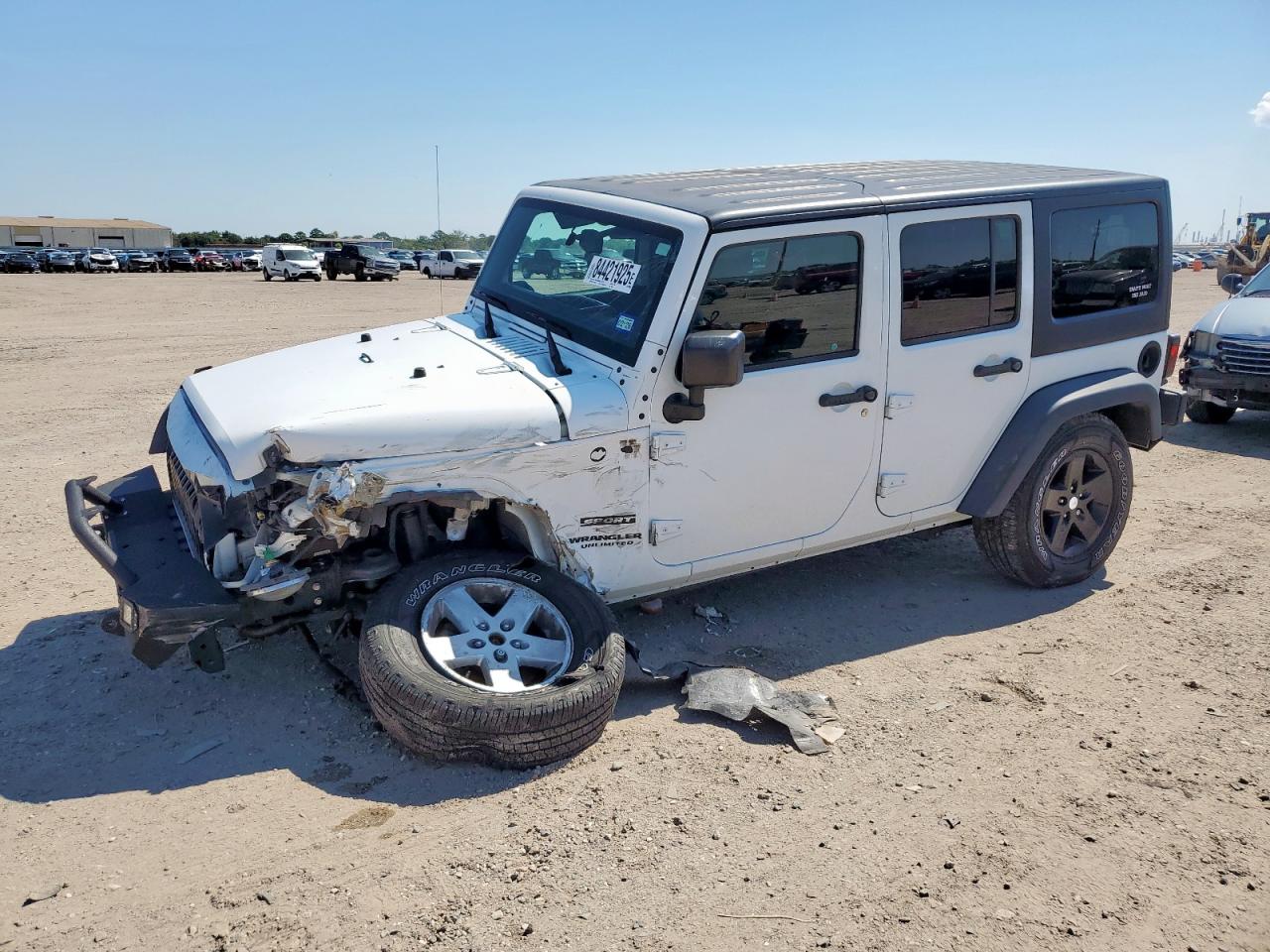 2017 Jeep Wrangler Unlimited Sport VIN: 1C4BJWDG9HL530624 Lot: 84421925