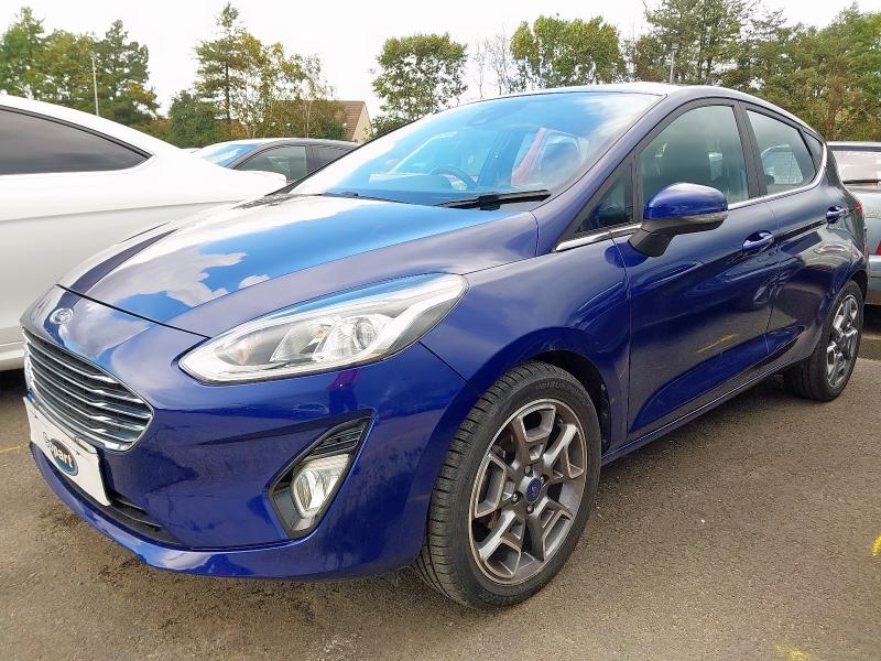2018 FORD FIESTA ZETEC  for sale at Copart GLOUCESTER