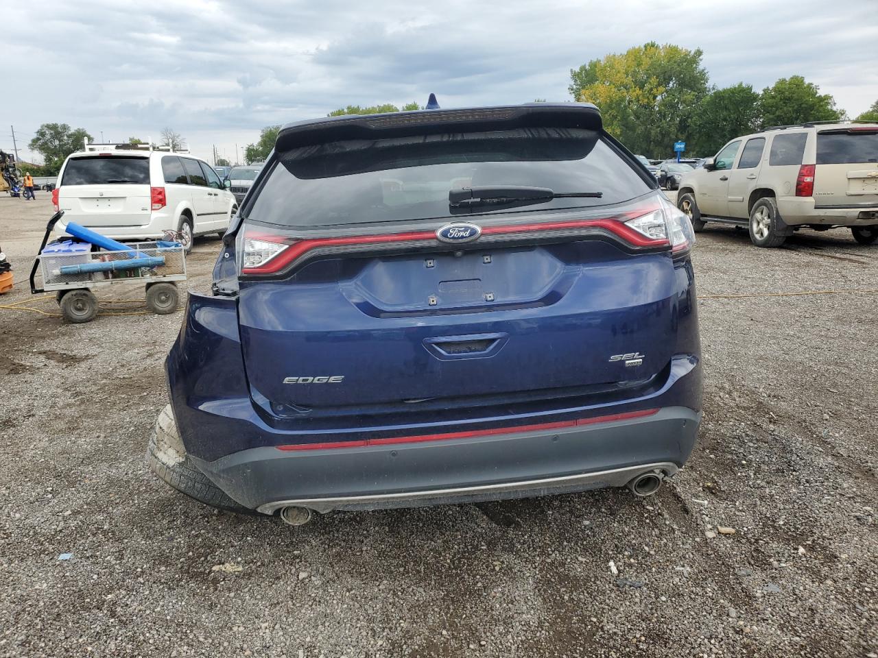 2016 Ford Edge Sel VIN: 2FMPK4J87GBB77573 Lot: 81236355