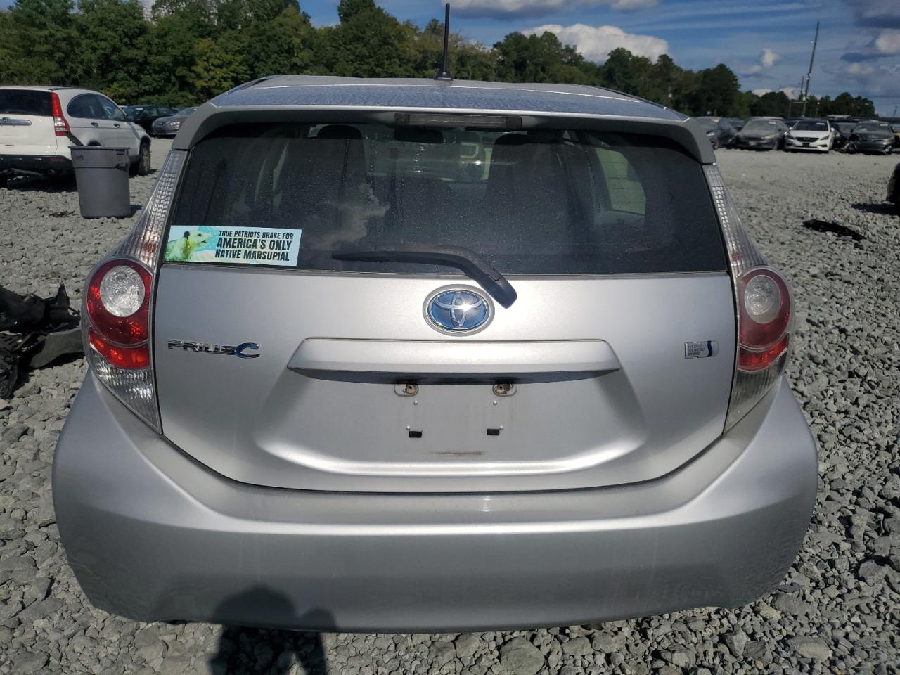 2013 Toyota Prius C VIN: JTDKDTB30D1553480 Lot: 71395695