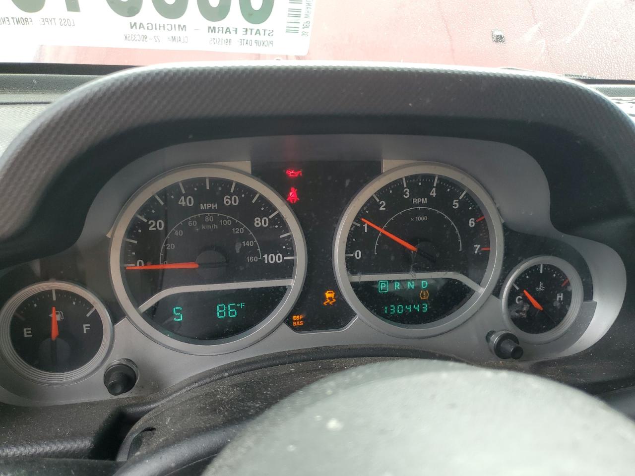 2008 Jeep Wrangler Sahara VIN: 1J4FA54138L641400 Lot: 80331605