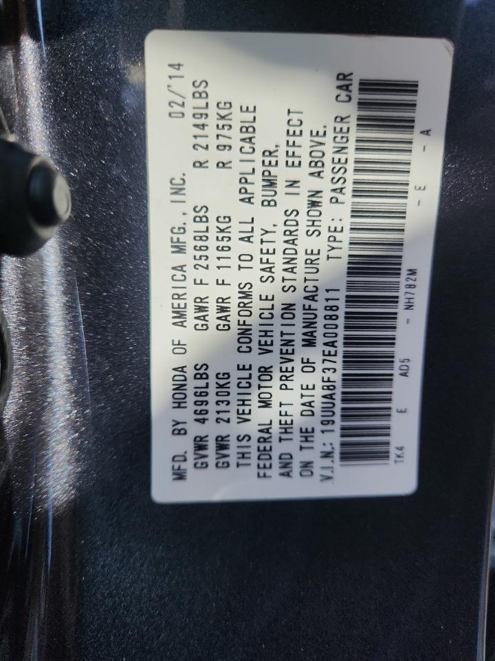 2014 Acura Tl Se VIN: 19UUA8F37EA008811 Lot: 80995915